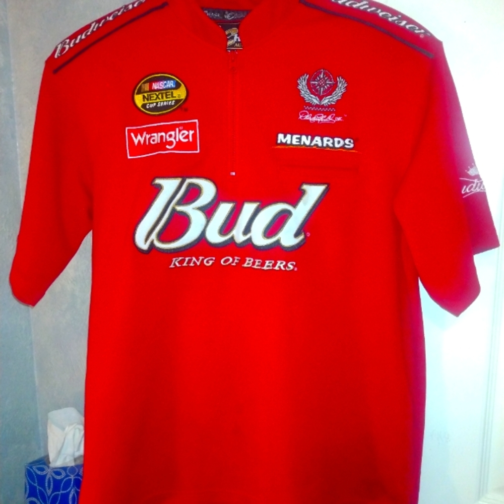 Chase Authentic Dale Earnhardt Jr. Red #8 custom jersey nascar shirt